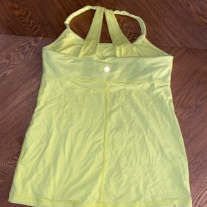 Lululemon yellow tank